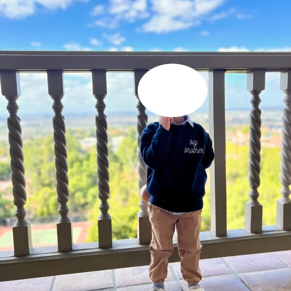 Embroidered Big Brother Crewneck - Picture 2 of 2